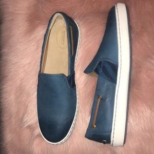 Sperry Navy Slip on Shoes